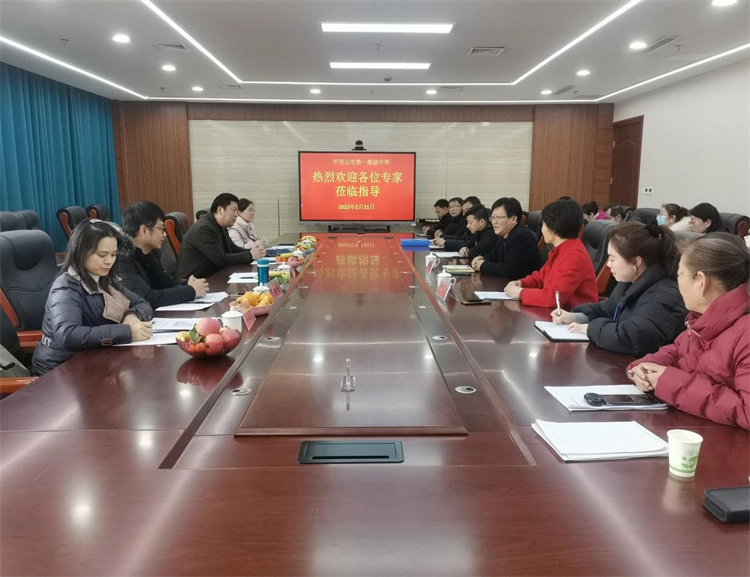 平顶山市第一高级中学迎检名师工作室考核验收(图1)